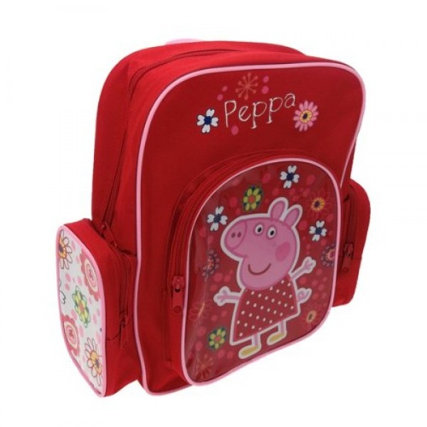 Рюкзак Peppa Pig(Свинка Пеппа) красный удобная ручка