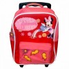 Рюкзак Minnie на колесах школьный красный с выдвигающейся ручкой