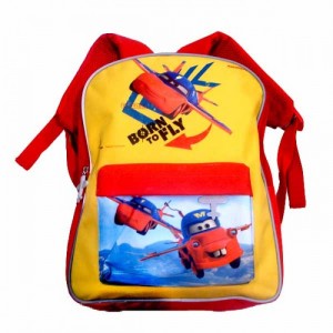 Рюкзак Cars - Fly (Тачки - Самолеты) школьный, красный