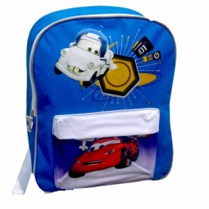 Рюкзак Cars (Тачки) школьный синий, 34 см